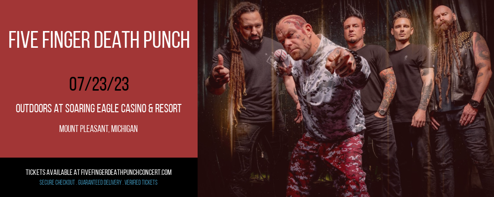 Five Finger Death Punch at Five Finger Death Punch Concert Tickets tickets Five Finger Death Punch at Five Finger Death Punch Concert Tickets